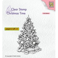 Nellie's Choice Stempel Christmas Tree uit de serie Christmas Time, code: CT035