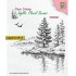 Nellie's Choice Stempel Wintery Water's Edge uit de serie Idyllic Floral Scenes, code: IFS025