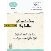 Nellie's Choice Condoleance Texts 5 met o.a. de tekst In gedachten bij jullie, code: DCTCS005