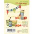 Leane Creatief Stempel Party & Snacks uit de serie LeCrea Combi Stamps, code: 55.661