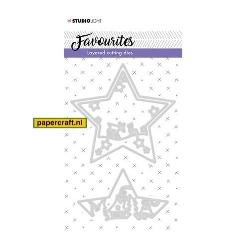 Studio Light Mal Favourites 296 uit de serie Layered Cutting Dies, code: STENCILSL296