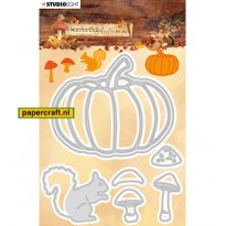 Studio Light Embossing Die Wonderful Autumn Nr 309, code: STENCILWA309