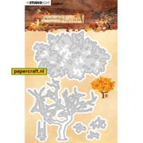Studio Light Embossing Die Wonderful Autumn Nr 310, code: STENCILWA310