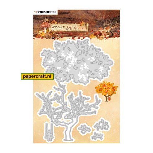 Studio Light Embossing Die Wonderful Autumn Nr 310, code: STENCILWA310