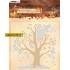 Studio Light Embossing Folder met Stansmal van een Boom met Bladeren,  code: EMBWA05