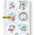 Knipvel Christmas Wishes Deer is van Marianne Design van ontwerper Els Wezenbeek, code: EWK1280
