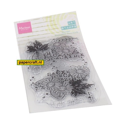 Marianne Design Stempel Art Stamps Chrysant, code MM1633