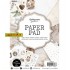Studio Light Paper Pad 36 vellen designpapier en 3 vellen Plaatjes, alles vintage wash tinten , code: PPSL151