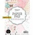 Studio Light Paper Pad 36 vellen in 8 designs, 3 vellen Plaatjes en vellum in speelse aquarel stijl code: PPSL154