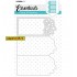 Een 3-delige Pocketkaart met bloemen aan de bovenzijde, Essentials Stencil nr 299