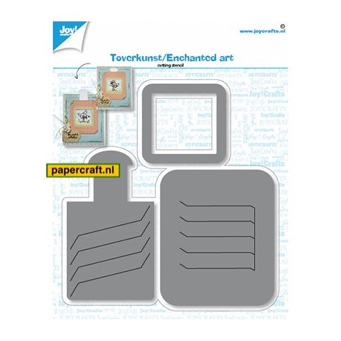 Joy! Crafts stansmal Toverkunst, een magical slider card, code: 6002/1428