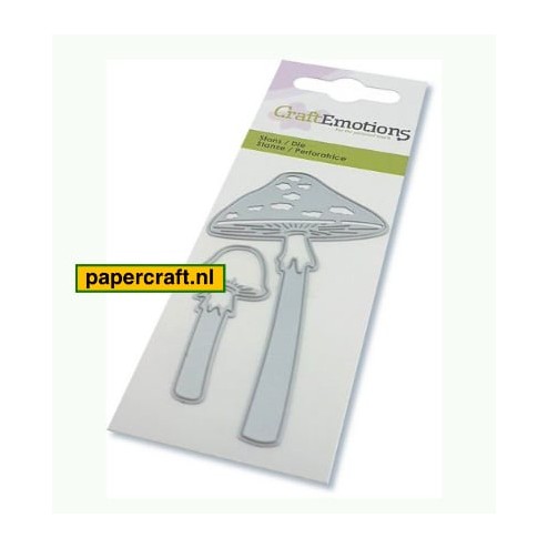 CraftEmotions Die Paddestoelen Lange Steel, code: 115633/0275