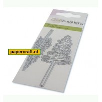 CraftEmotions Die Kerstbomen Met Hoge Stam, code: 115633/0279