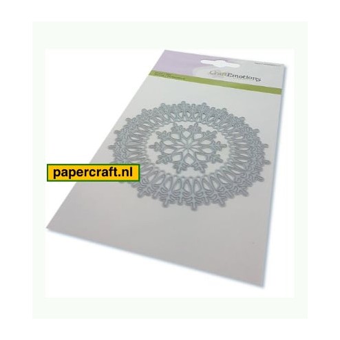 CraftEmotions Die Border Rond Magic Ice Crystal, code: 115633/0531