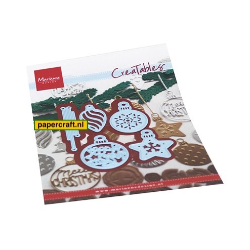 Marianne Design Creatable stansmal Happy New Year Baubles, code: LR0681