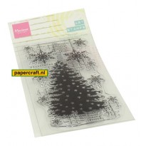 Marianne Design Stempel Art Stamps Christmas Tree, code MM1634
