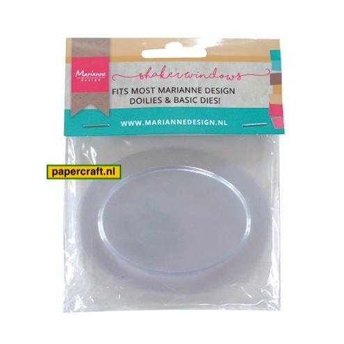 Marianne Design Mica bol voor het maken van Schudkaarten in het Ovaal, code: LR0031