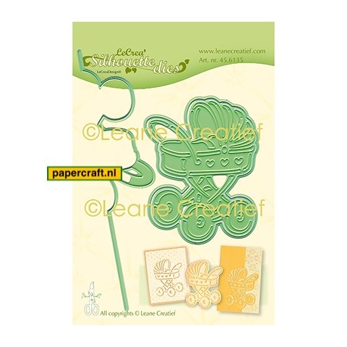 Leane Creatief Lea'bilitie Silhouette Die Kinderwagen, code: 45.6135
