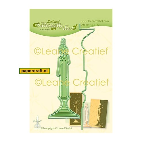 Leane Creatief stansmal Silhouette Kaars uit de Lea'bilitie serie, code: 45.6142