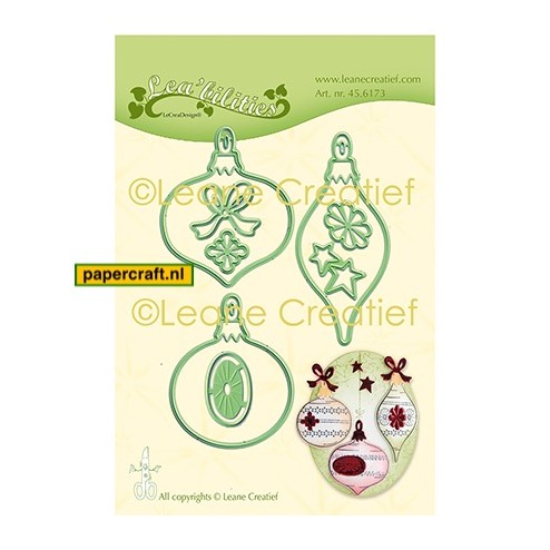 Leane Creatief stansmal Kerst Ornamenten uit de Lea'bilitie serie, code: 45.6173