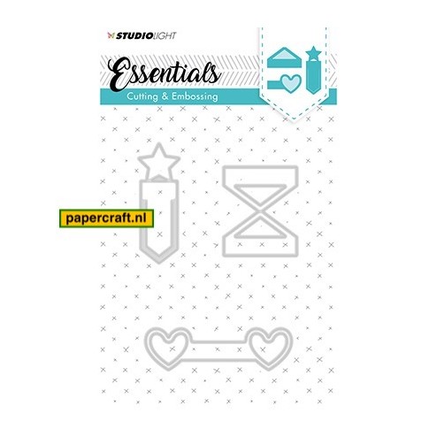 Studio Light Essentials Stencil 125  voor het maken van tabs / clips