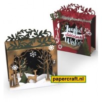 Sizzix Thinlits Die Set Holiday Shadow Box, code: 662284