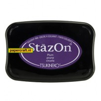 Tsukineko Stazon stempelkussen in de kleur Plum, code: SZ-000-014