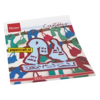 Marianne Design Creatable stansmal Mittens & Scarf Set, code: LR0686