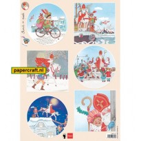 Knipvel Sint En Piet is van Marianne Design van ontwerper Els Wezenbeek, code: EWK1281