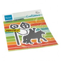 Marianne Design stansmal Sinterklaas Set van Marleen van der Most, code: CR1526