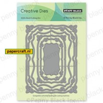 Penny Black Metal Die Graceful Stackers, code: 51-658