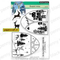 Penny Black Clear Stempel Set Frozen Vista, code: 30-736