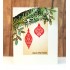 "Noorse" Kerstballen gestempeld met de Penny Black clear stempelset Ornamented