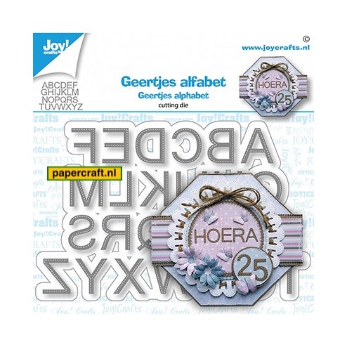 Joy! Crafts stansmal Geertjes Alfabet, code: 6002/1559