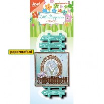 Noor! Design stansmal Fence van Joy! Crafts uit de Little Happiness serie, code: 6002/1553
