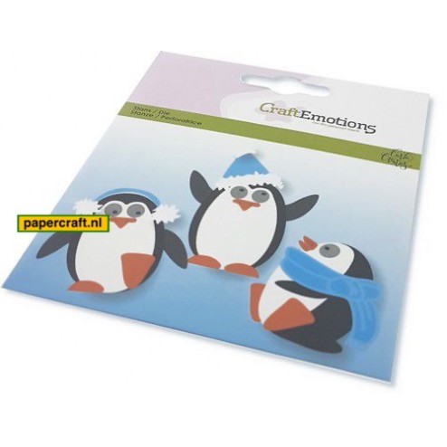 CraftEmotions Stansmal Penguin, code: 115633/0438