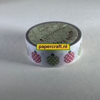 Dovecraft Collections Washi Tape Christmas Balls van Trimcraft