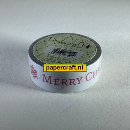 Dovecraft Collections Washi Tape Merry Christmas van Trimcraft