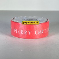 Dovecraft Collections Washi Tape Modern Christmas Merry Christmas van Trimcraft