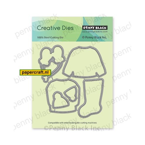 Penny Black Metal Die Get Comfy Cut Out, code: 51-695