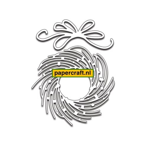 Penny Black Metal Die Whirl Wreath, code: 51-151