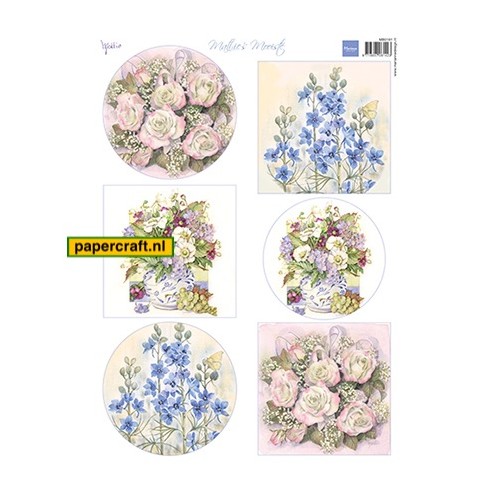 Marianne Design Knipvel Mattie's Mooiste Field Flowers van Mattie de Bruine, code: MB0191
