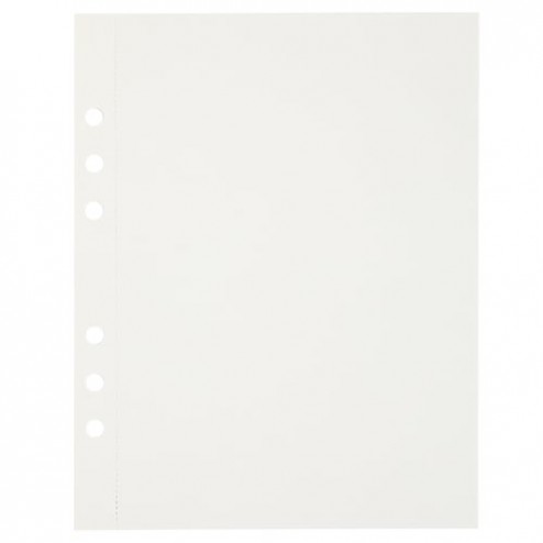 1 vel Ivoorkleurig Schetspapier  voor het MyArtBook, de flexibele Hobbymap