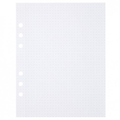 1 vel Bulletjournal Papier voor het MyArtBook in 150 grams, de flexibele Hobbymap