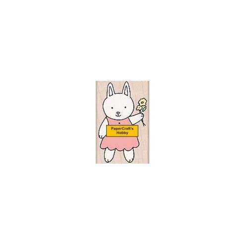 D4729 Bunny with Flower