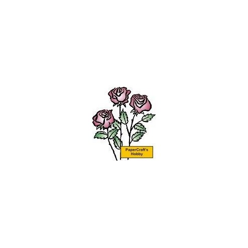 E2682 Three Garden Roses