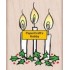 E4220 Holly Candles