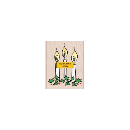 E4220 Holly Candles