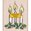 E4220 Holly Candles