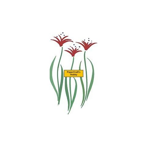 H2651 Brush Art Flowers